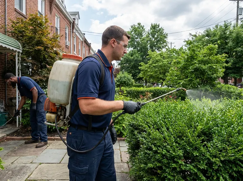 Seasonal Mosquito Barrier Application in Philadelphia, PA